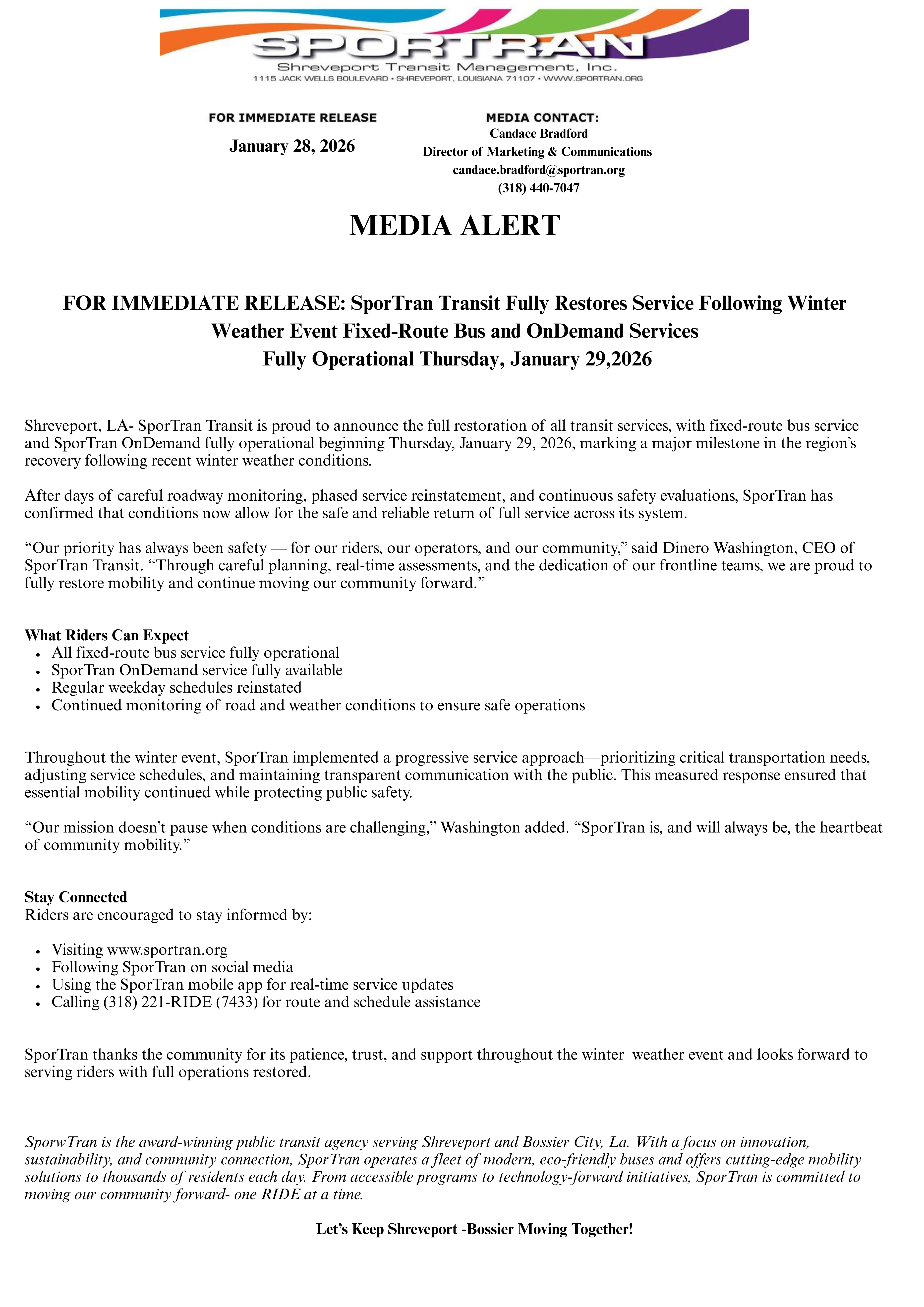 SporTran Fully Restores Full Transit Service _pdf