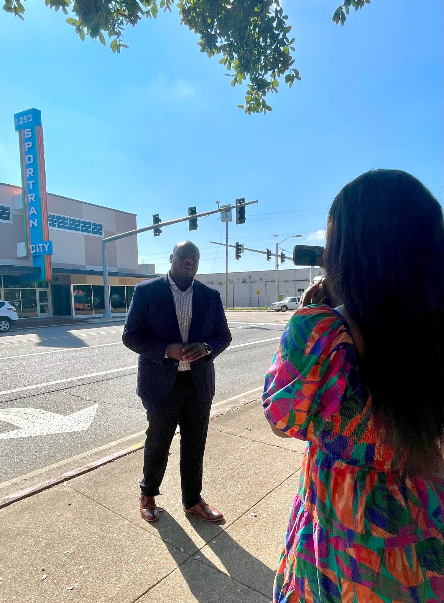 Dinero and Tamer outside 2