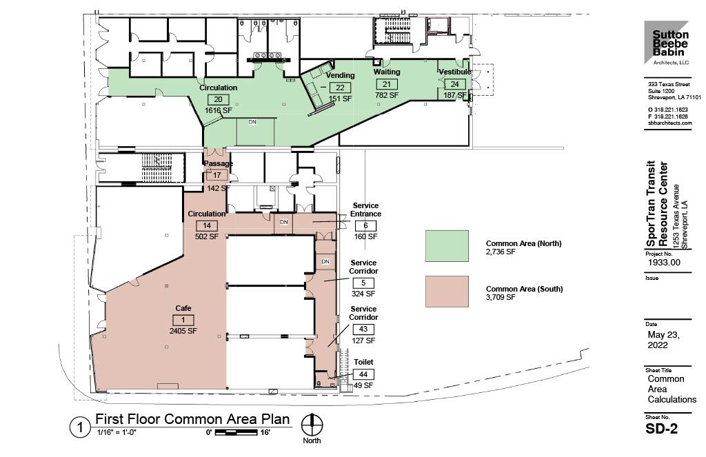 SporTran City 1st Floor Layout